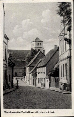 Belgern schildau - ak,