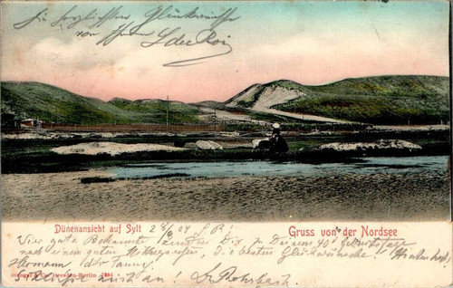 Gruss aus sylt - ak,