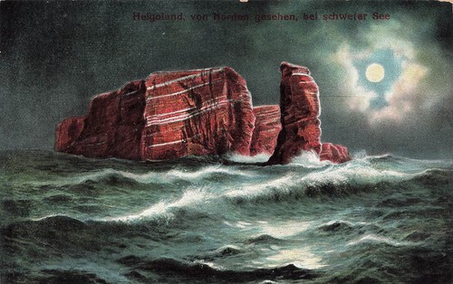 Helgoland von norden - ak,