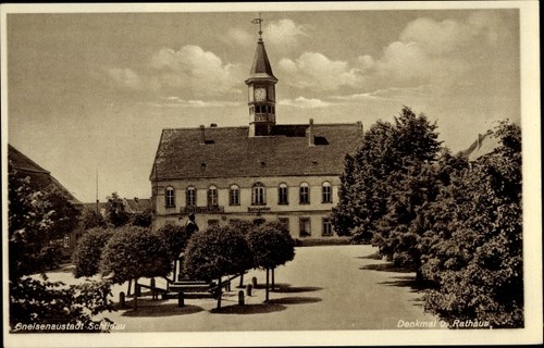 Belgern schildau - ak,