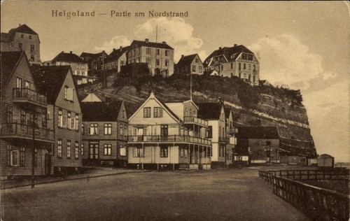 Nordseeinsel helgoland - ak,