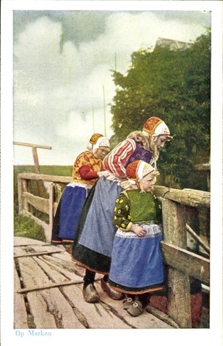 Marken nordholland kinder - ak,