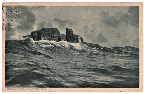 Alte helgoland von norden - von,