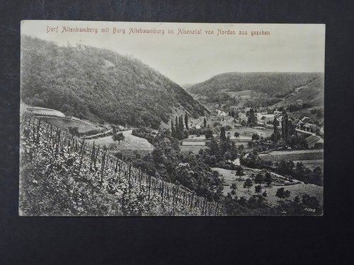 Altenbamberg mit burg - ak,