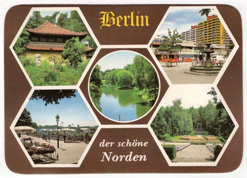 Berlin der schöne norden - ak,