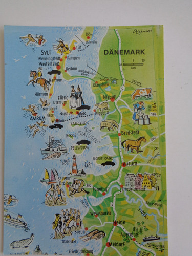 Postkarte ungelaufen - ak,