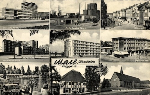Marl ruhrgebiet - ak,