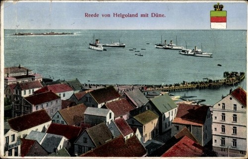 Nordseeinsel helgoland - ak,