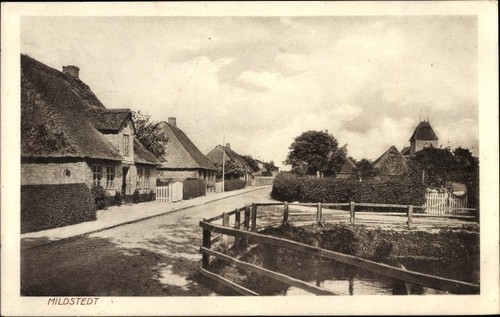 Mildstedt nordfriesland - ak,
