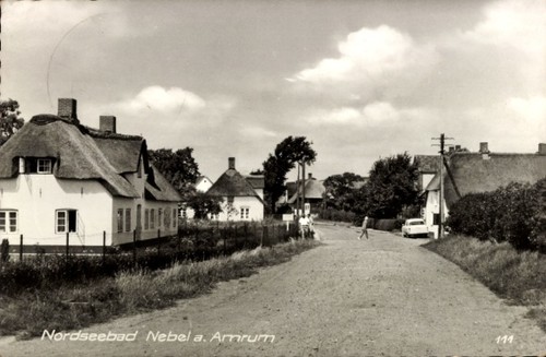 Nebel auf der insel - insel, amrum