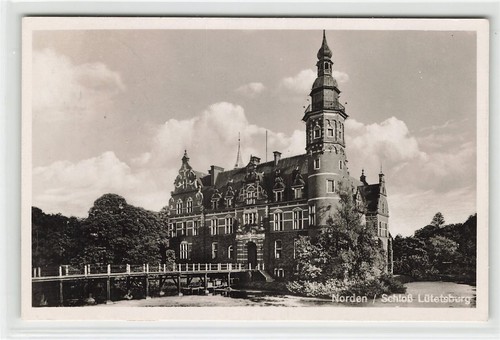 916141 norden schloß - ak,
