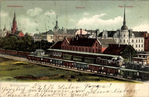 Wilhelmshaven der - ak, an