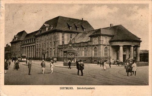 Gruss aus dortmund - dortmund, bahnhof