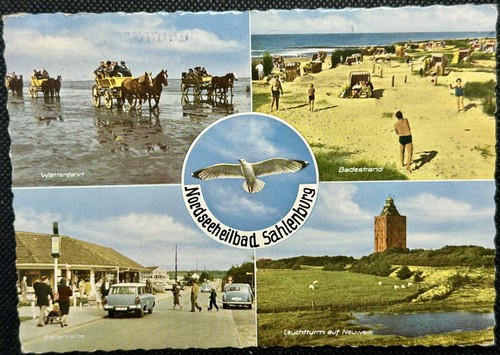 Nordseeheilbad sahlenburg - ak,