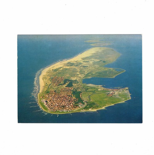 Ansichtskarte nordseeinsel - ansichtskarte,