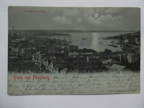 A42 flensburg blick - ak,, "blick