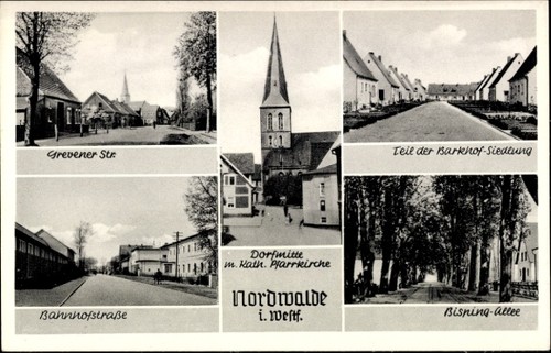 Nordwalde westfalen - ak,