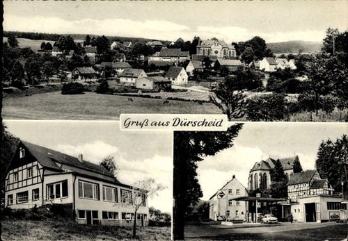 Dürscheid kürten in - ak,