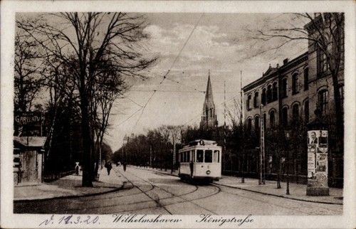 Wilhelmshaven der - ak,
