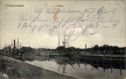 Friedrichstadt der eider - ak,