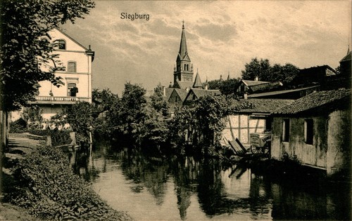 Gruss aus siegburg rhein - siegburg,
