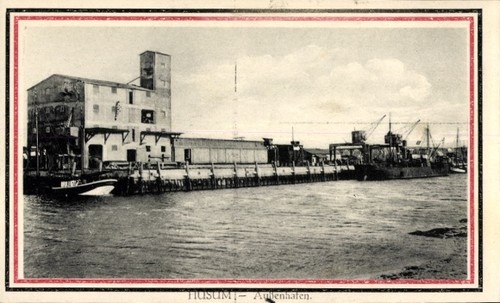 Husum nordfriesland - ak,
