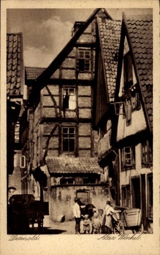 Detmold nordrhein - ak,