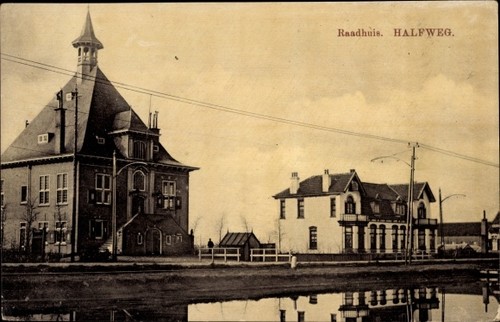 Halfweg haarlemmermeer - ak,