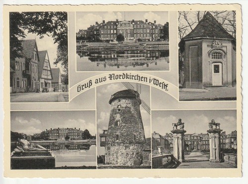 Nordkirchen in westf - ak,