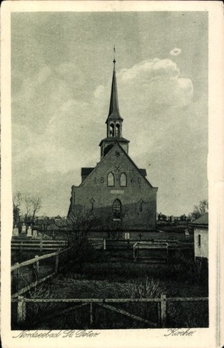 Nordseebad sankt peter - ak,