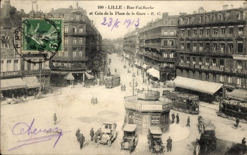 Lille nord rue failherbe - ak,