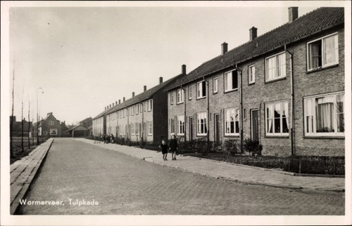 Wormerveer nordholland - ak,