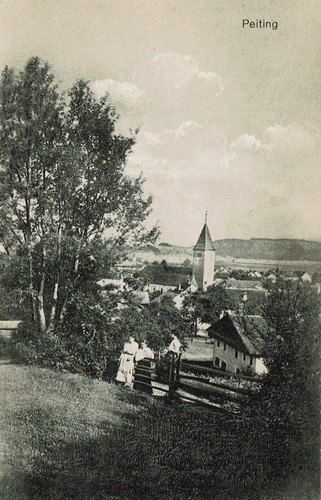 Peiting damen stehen - stehen, am