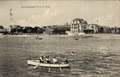 Wyk auf föhr - ak,