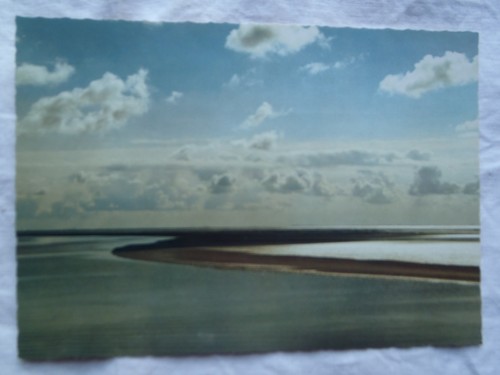 Nordsee wattenlandschaft - ak,