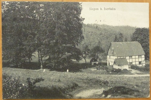 Siepen bei iserlohn - ak, 1934