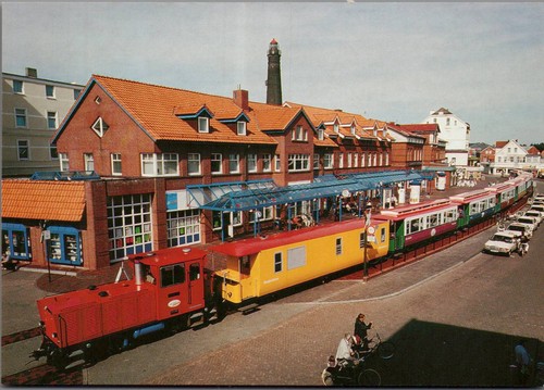 Nordseeinsel borkum - ak,