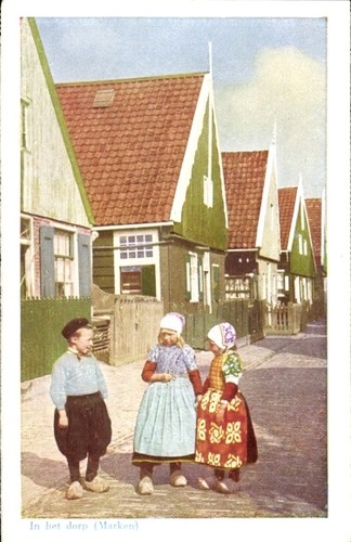 Marken nordholland kinder - ak,