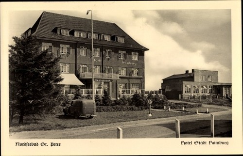 Nordseebad sankt peter - ak,