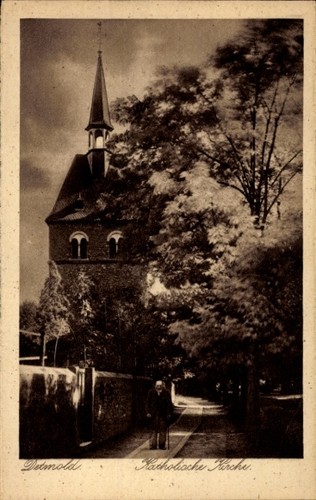 Detmold nordrhein - ak,