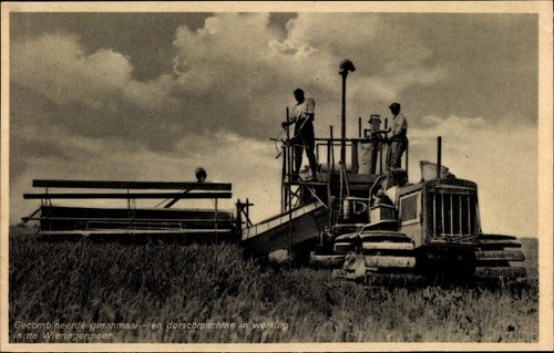 Wieringen hollands kroon - ak,