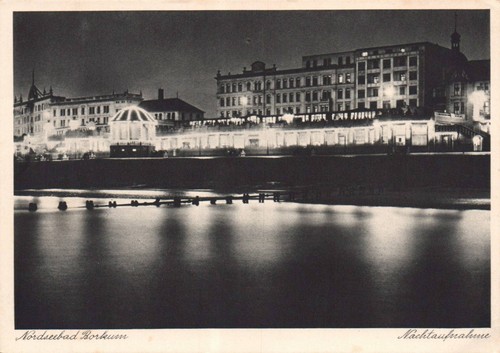 Nordseebad borkum - ak,