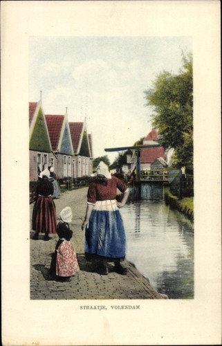 Volendam nordholland - ak,