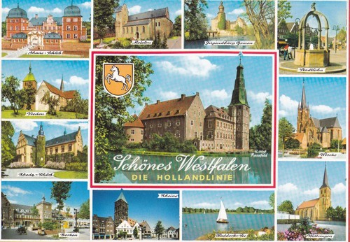 Schönes westfalen - ak,