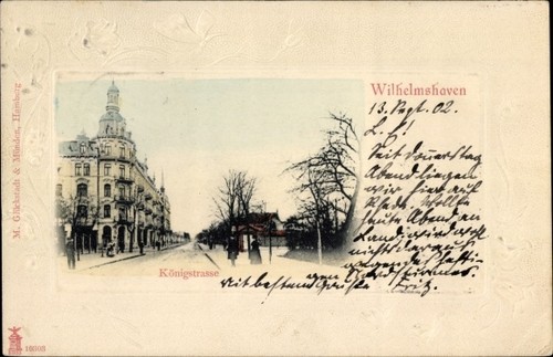 Wilhelmshaven der - ak,