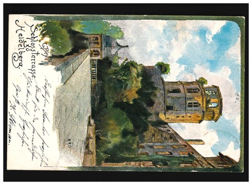Heidelberg schlossterrasse - heidelberg,