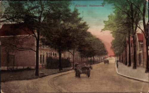 Alkmaar nordholland - ak,