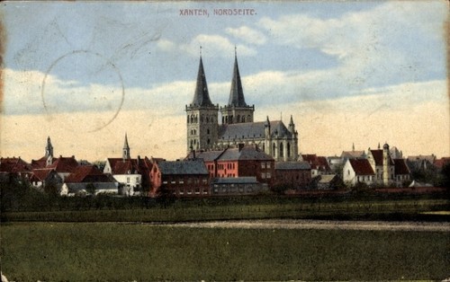 Xanten niederrhein - ak,