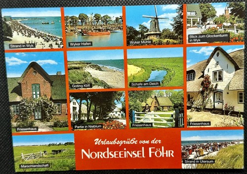Nordseeinsel föhr - ak,