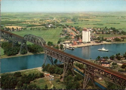 Hochbrücke bei hochdonn - ak,